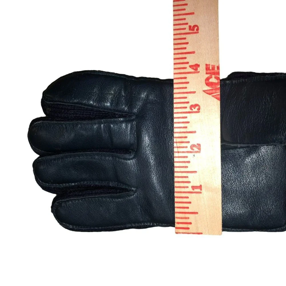 Vintage Gloves Womens One Size Used Blue